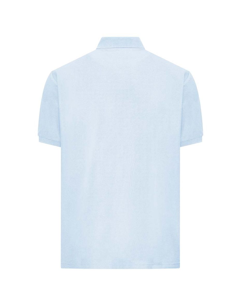 Awdis Boys Academy Pique Polo Shirt - Sky Blue - 1