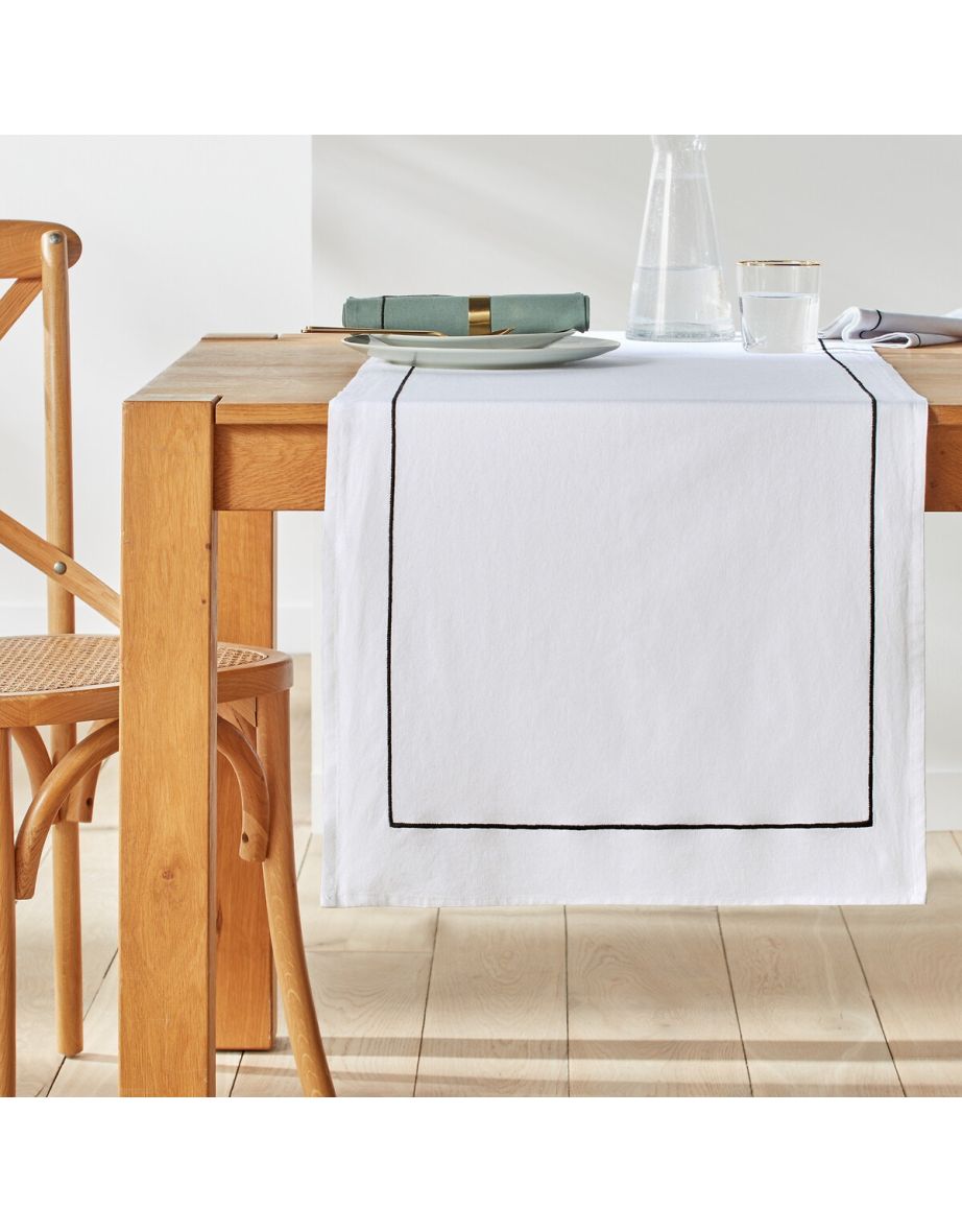 MÃ©tis Bourdon Linen & Washed Cotton Table Runner