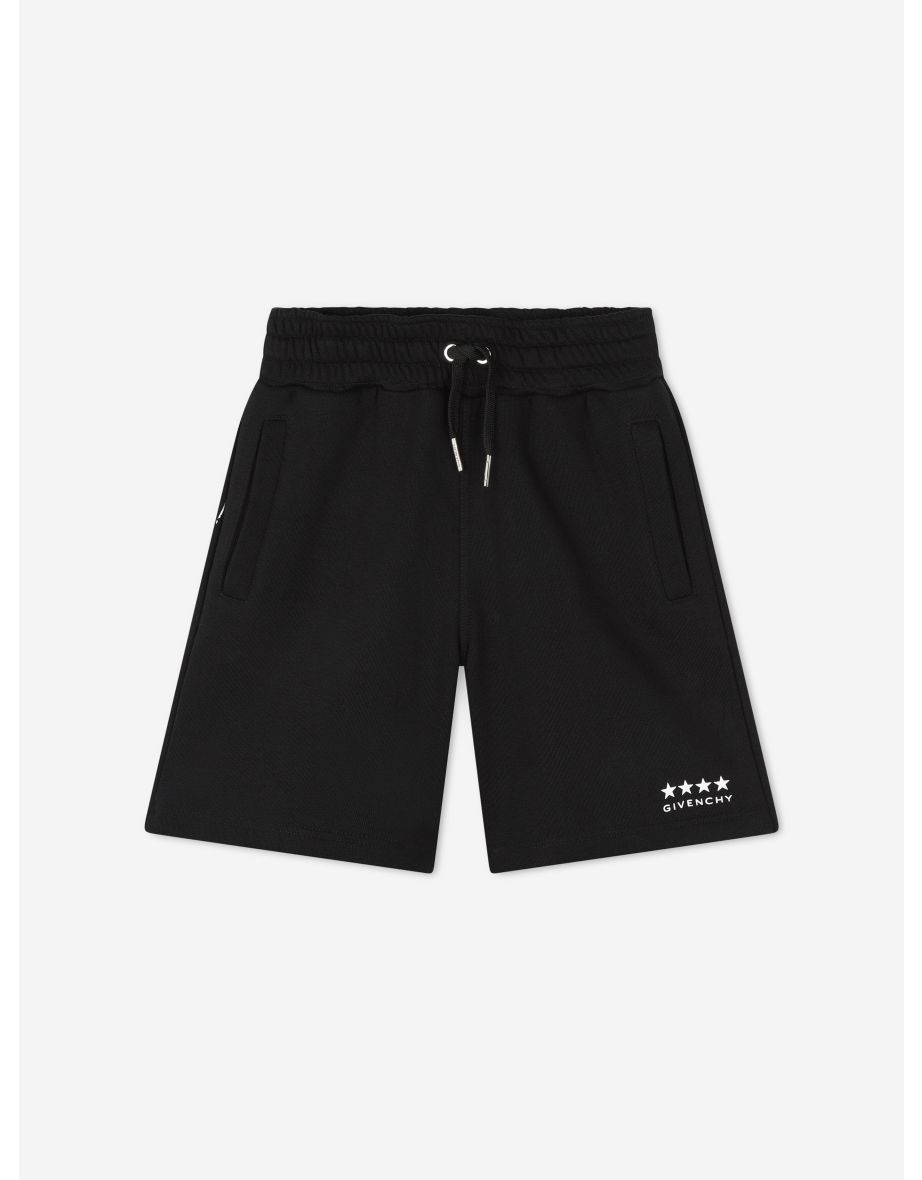 Givenchy Boys Logo Shorts in Black