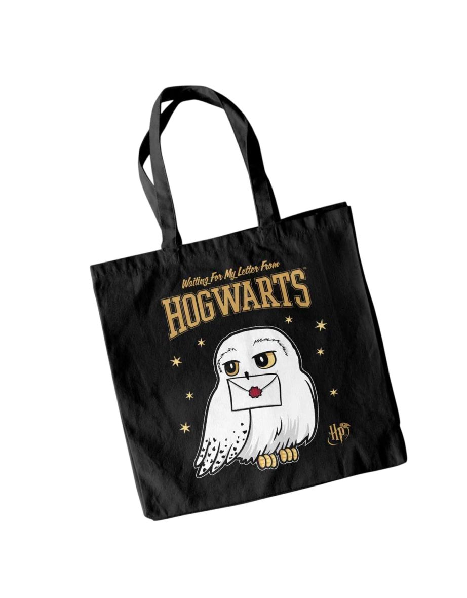 Harry Potter Hedwig Tote Bag - Black - 2