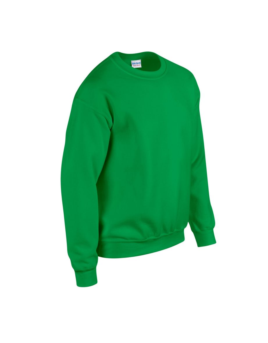 Gildan Mens Heavy Blend Sweatshirt - Irish Green - 2