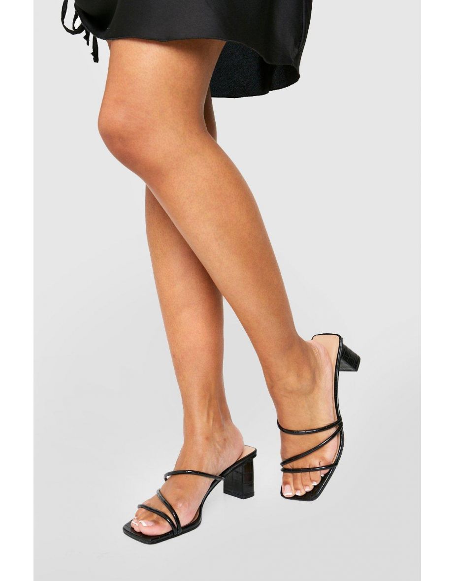 Low block heel mules on sale