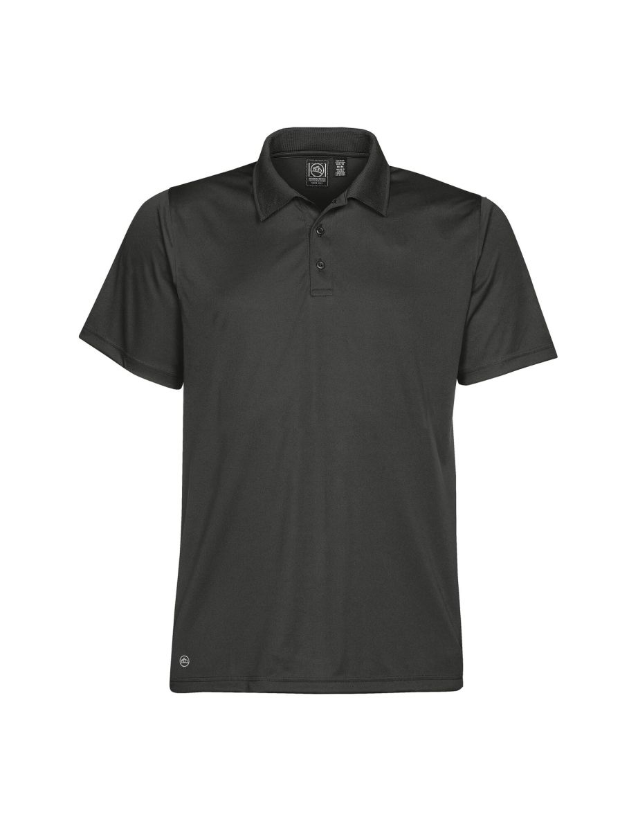 Stormtech Mens Eclipse H2X Dri Piqu Polo - Carbon
