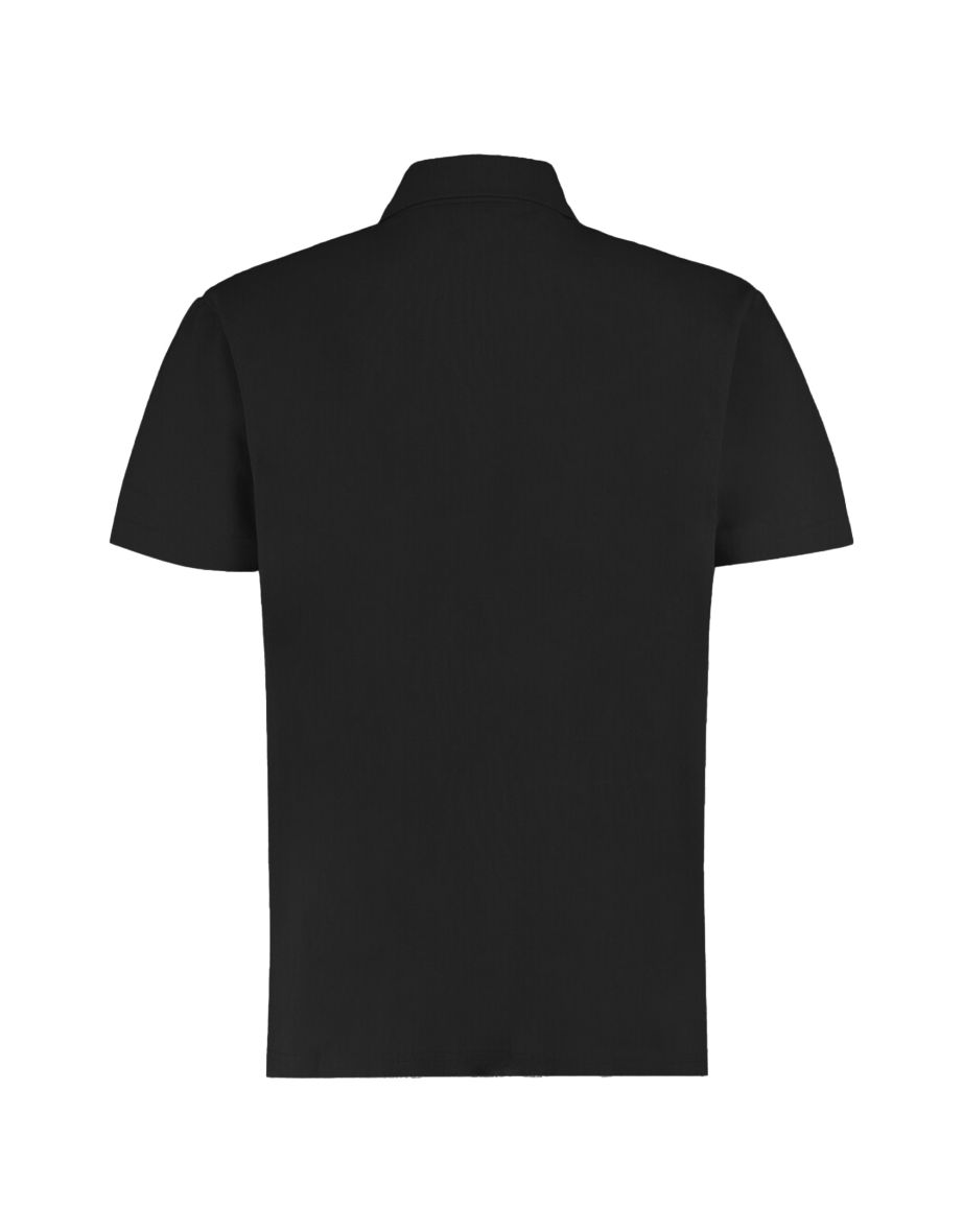 Kustom Kit Mens Regular Fit Workforce Pique Polo Shirt - Black - 1
