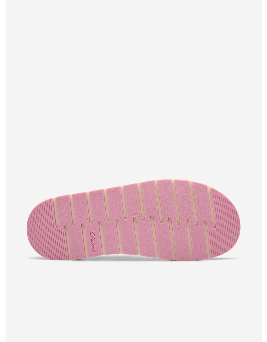 Girls Patent Joyful Skip T-Bar Shoes in Pink - 3