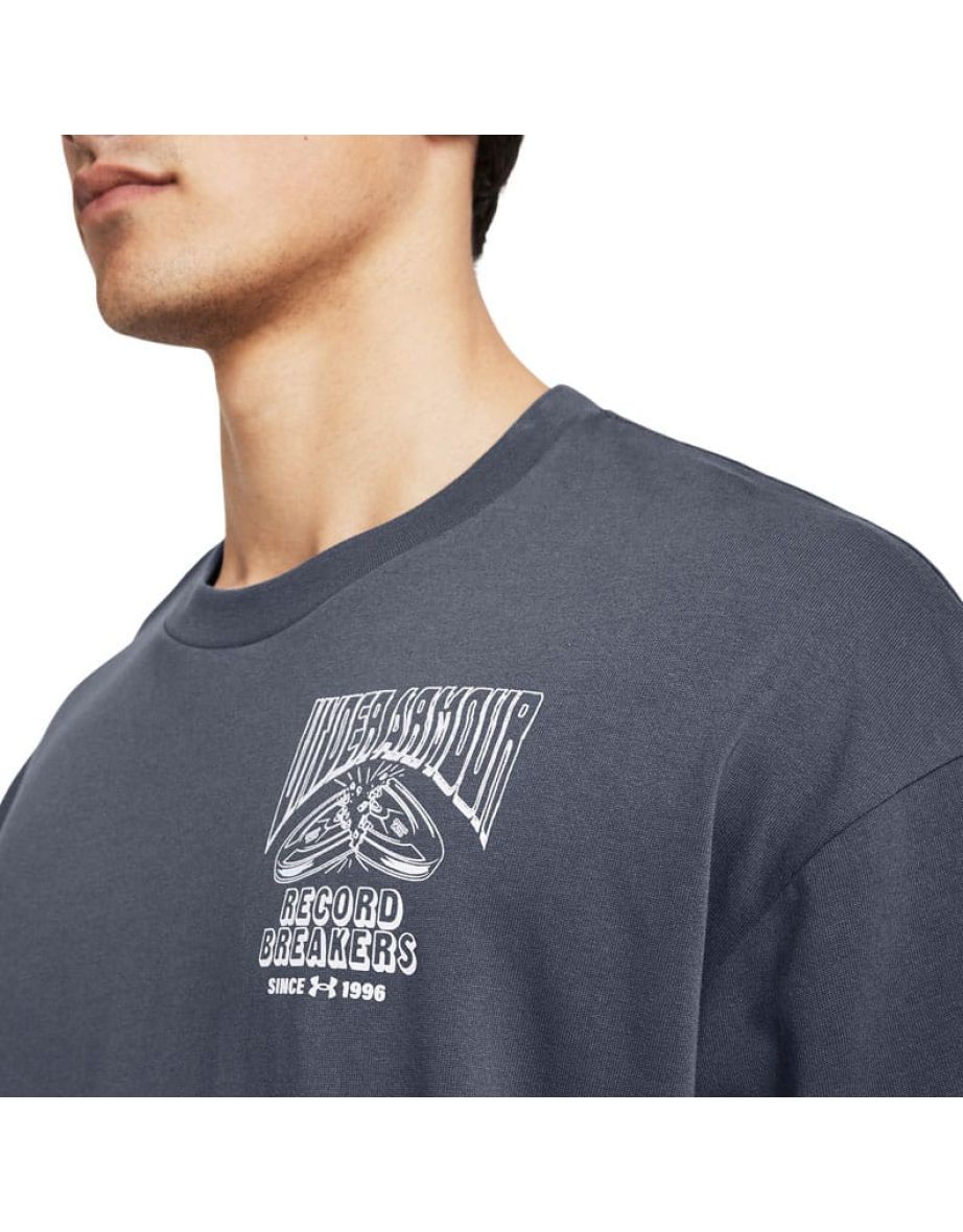 Men's Under Armour Hw Record Breakers T-Shirt in Grey - 3