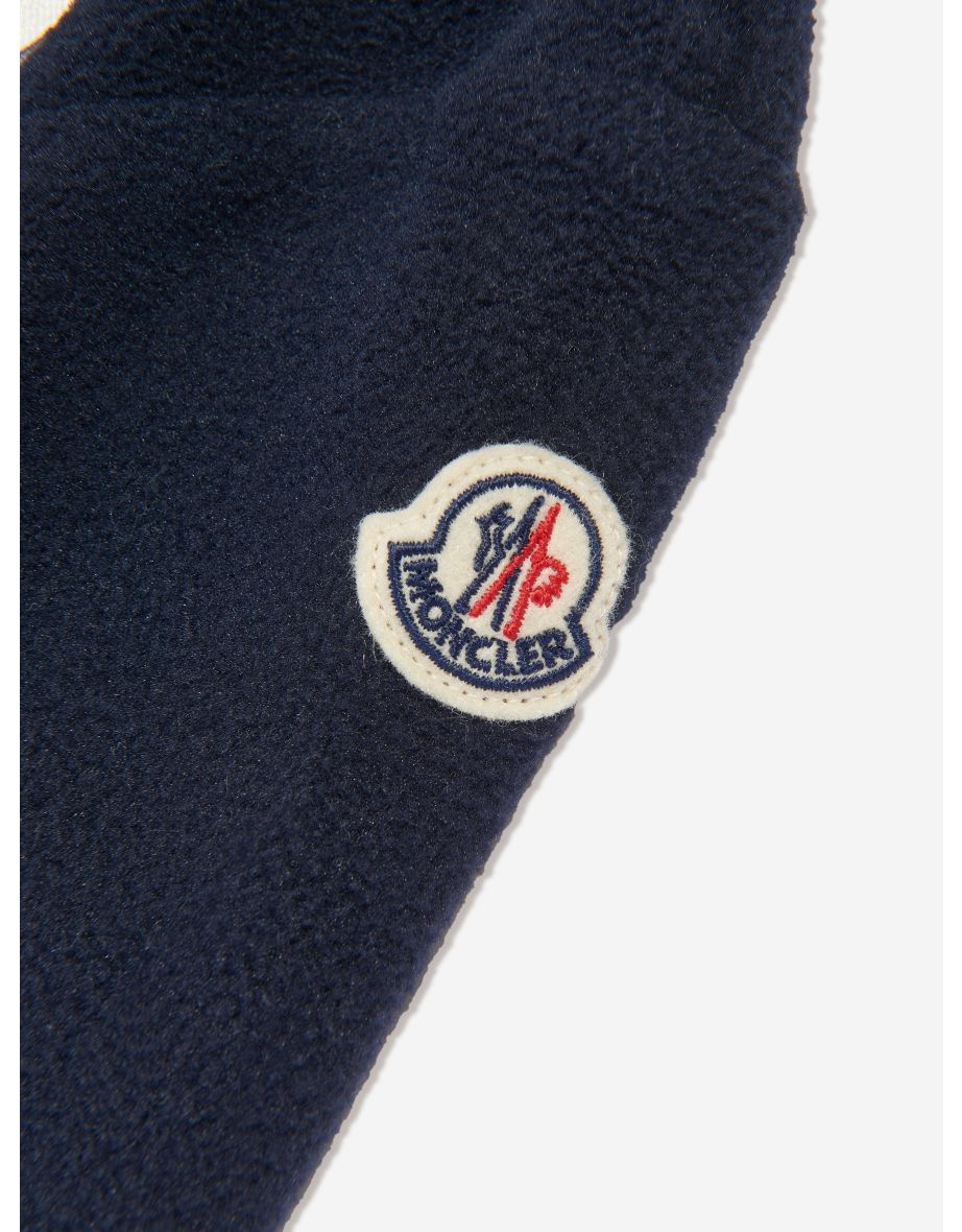 Baby Logo Pramsuit in Navy - 3