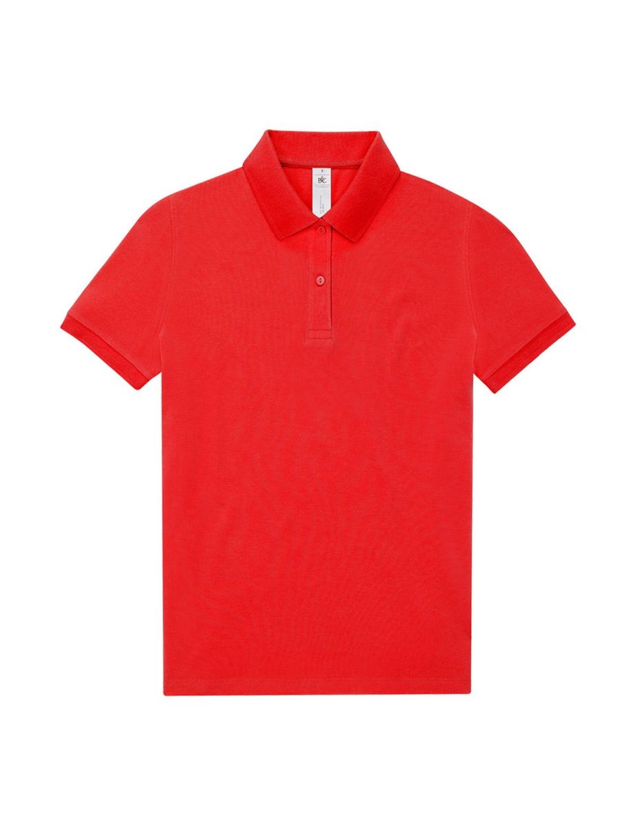B&C Womens/Ladies My Polo Shirt - Red