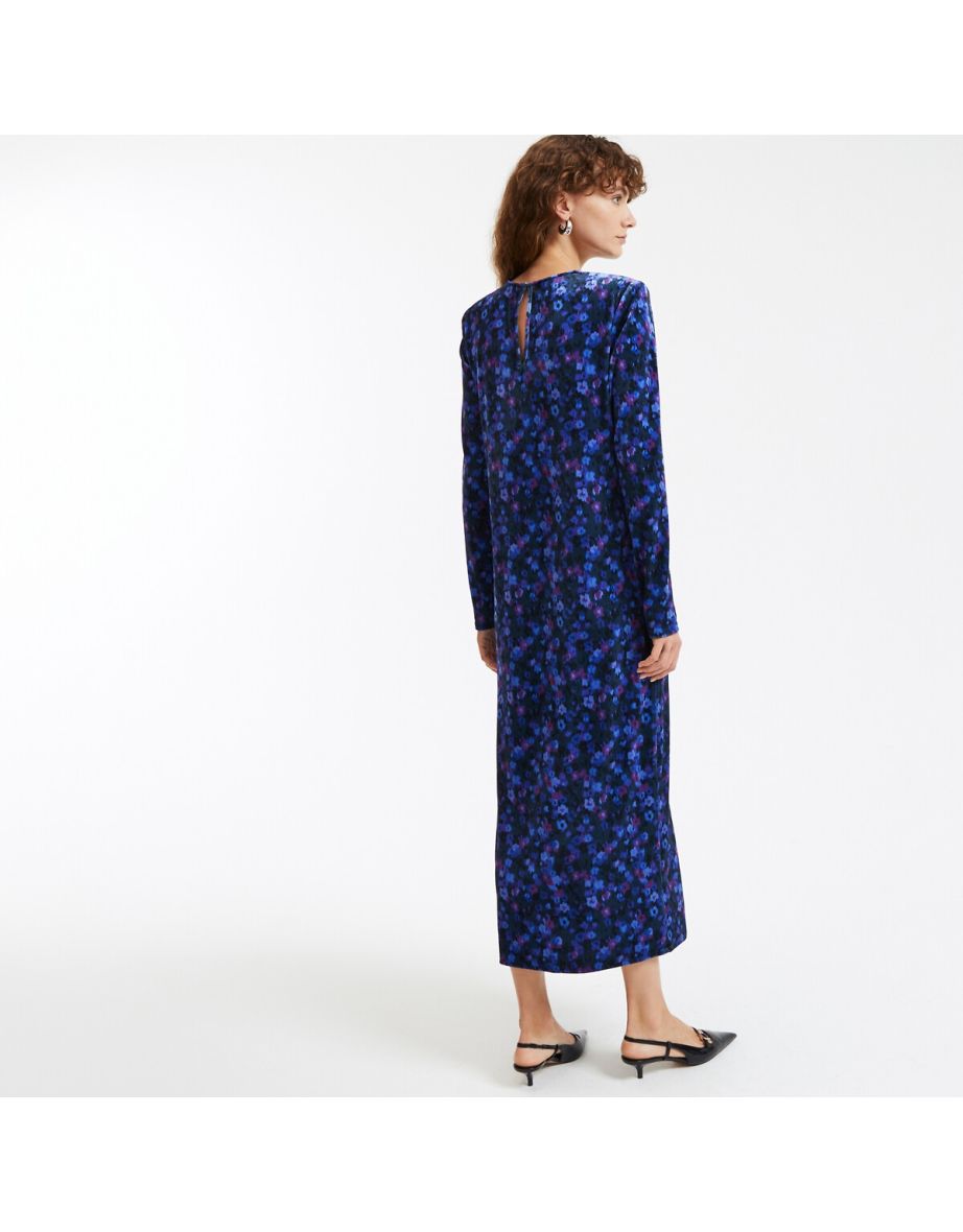 Floral Print Midaxi Dress - 3