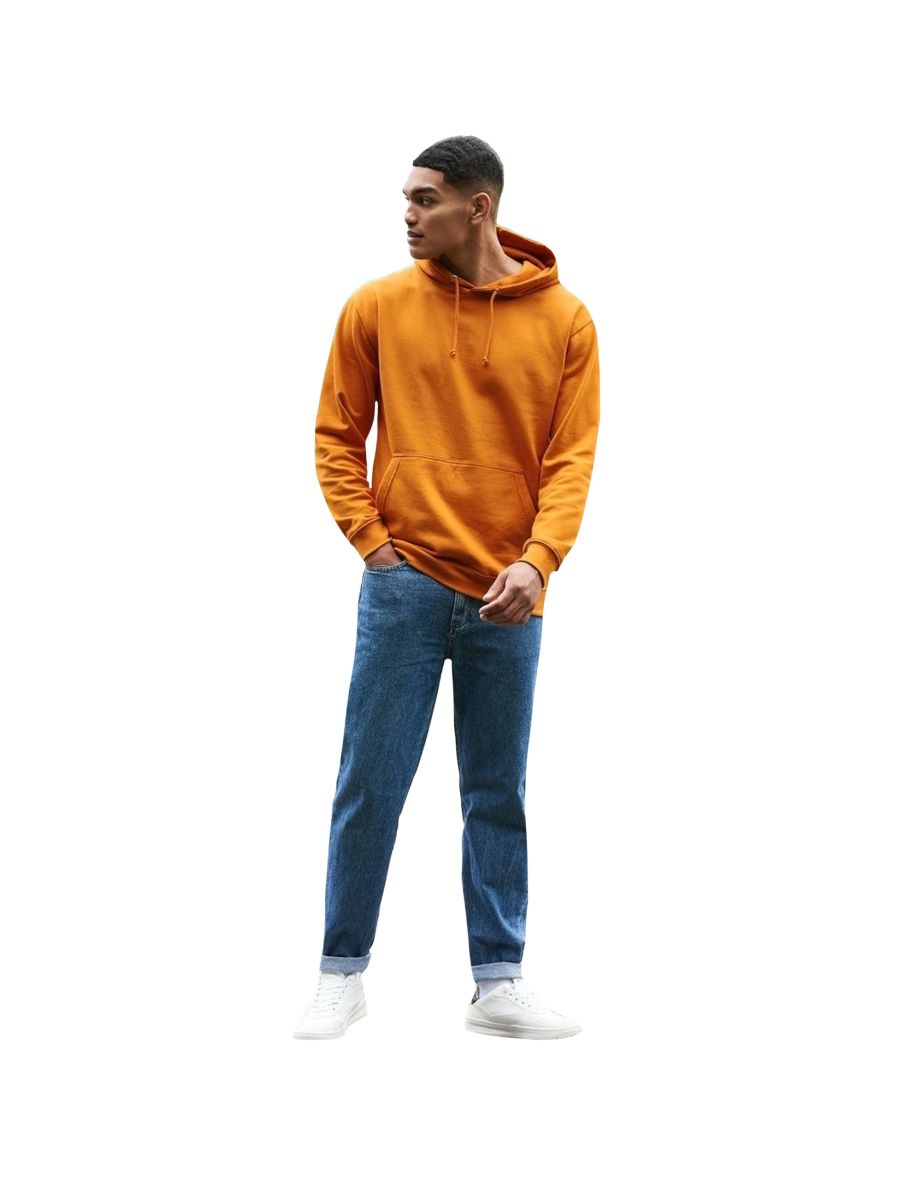 Awdis Unisex Adult College Hoodie - Pumpkin Pie