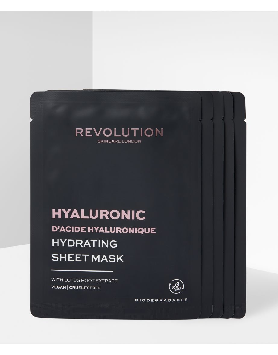 Biodegradable Hydrating Hyaluronic Acid Sheet Mask