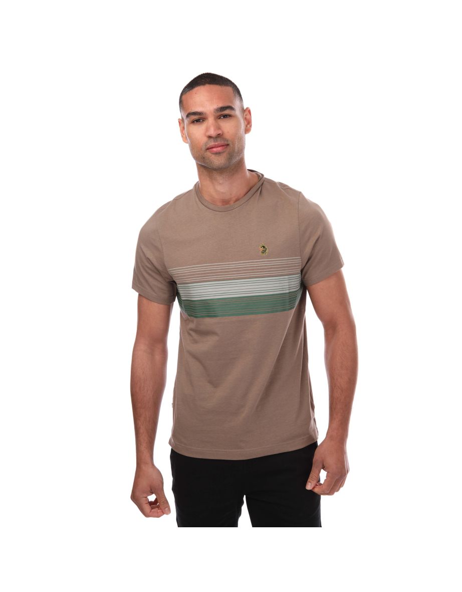 Men's Luke 1977 Nashville Printed T-Shirt in Brown