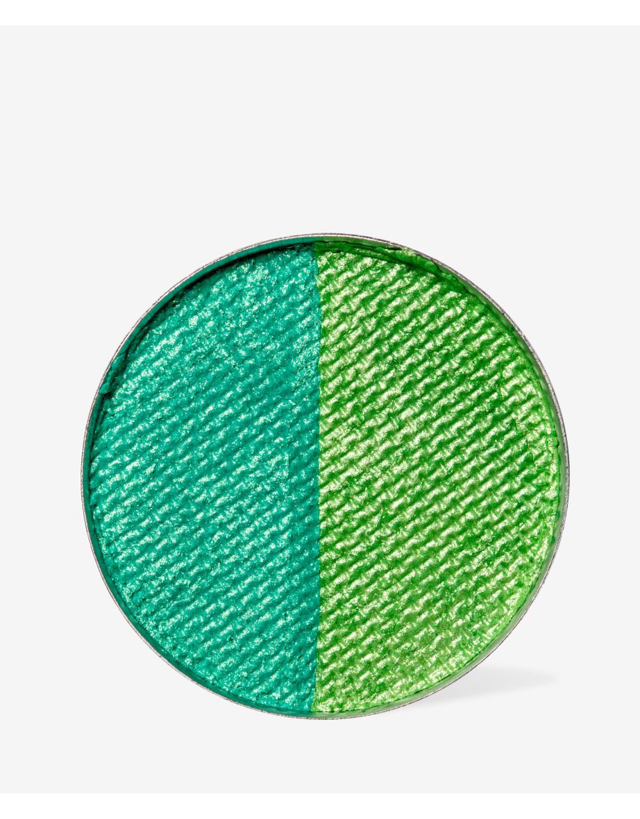 A two-tone water activated liner. - Peridot