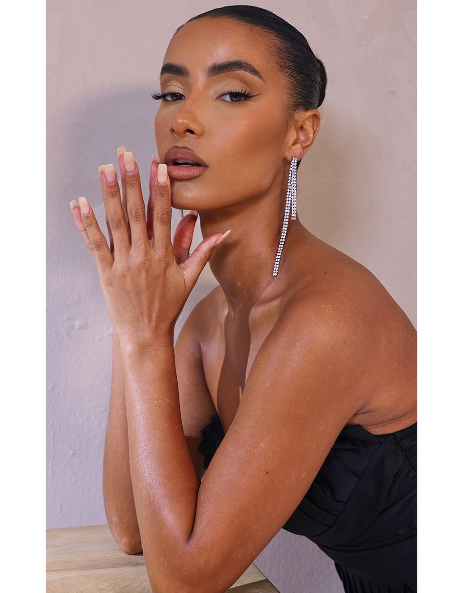 Diamante statement earrings online