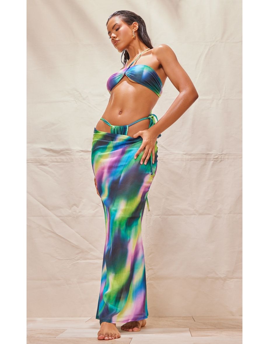 Beach store skirt chiffon