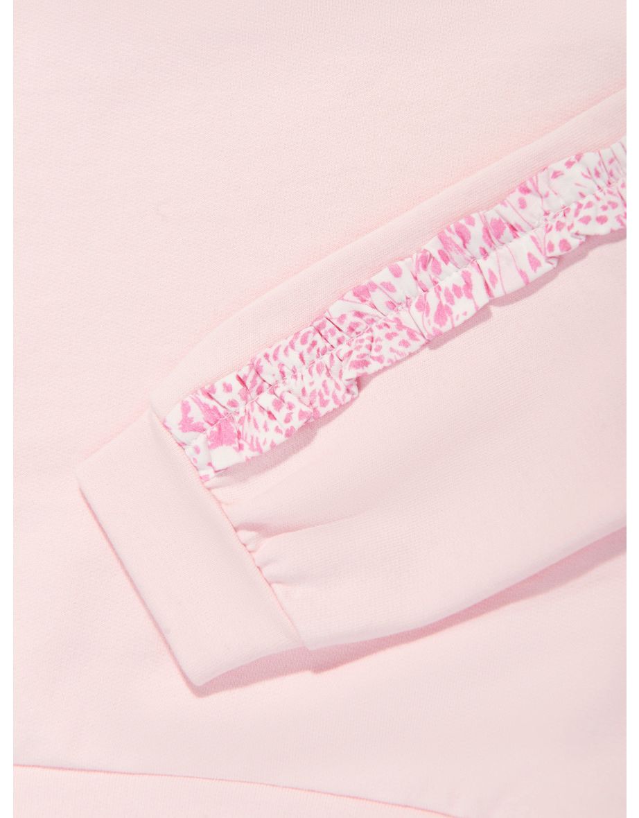Baby Girls Logo Sweatshirt in Pink - 3