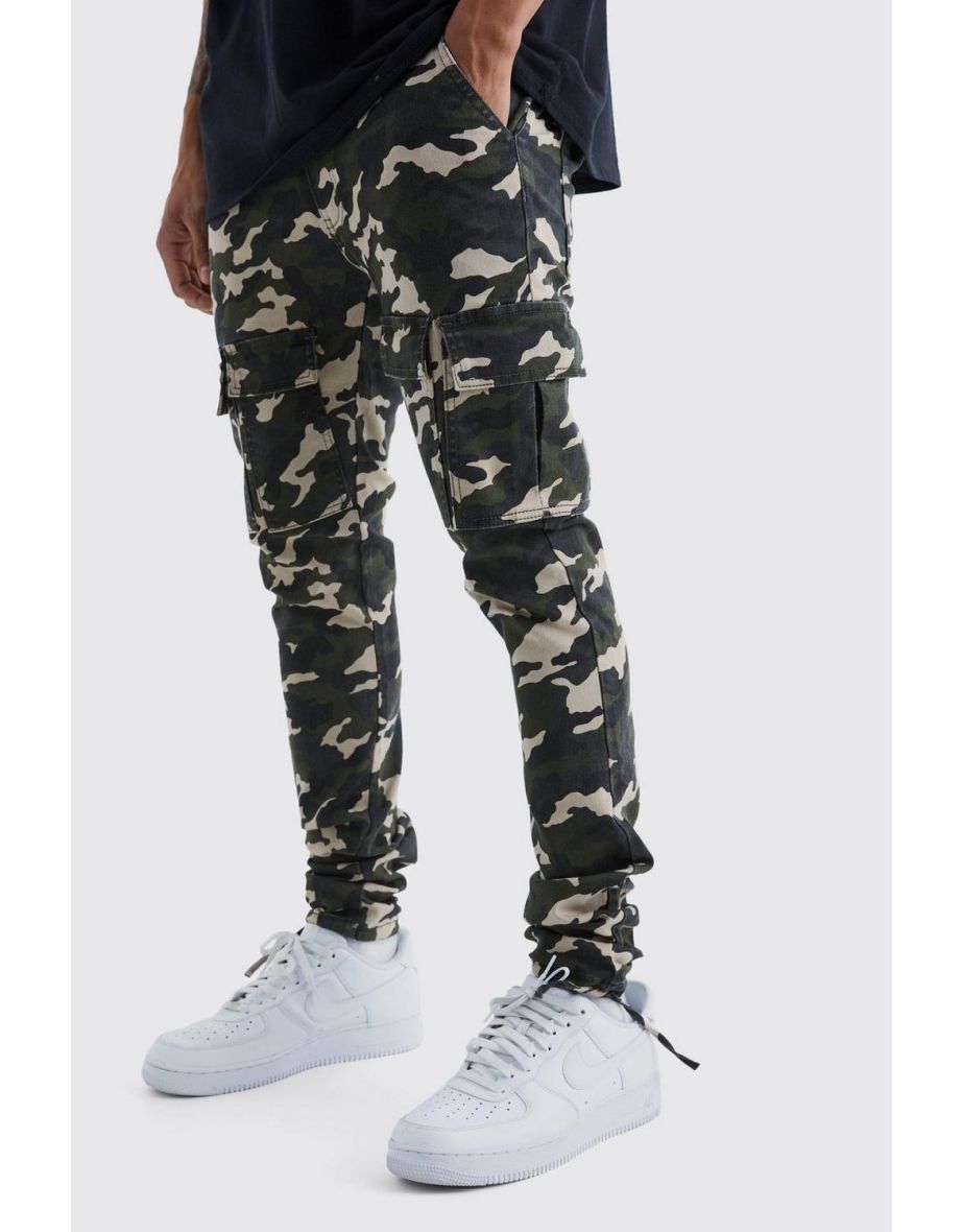 White sales camo trousers