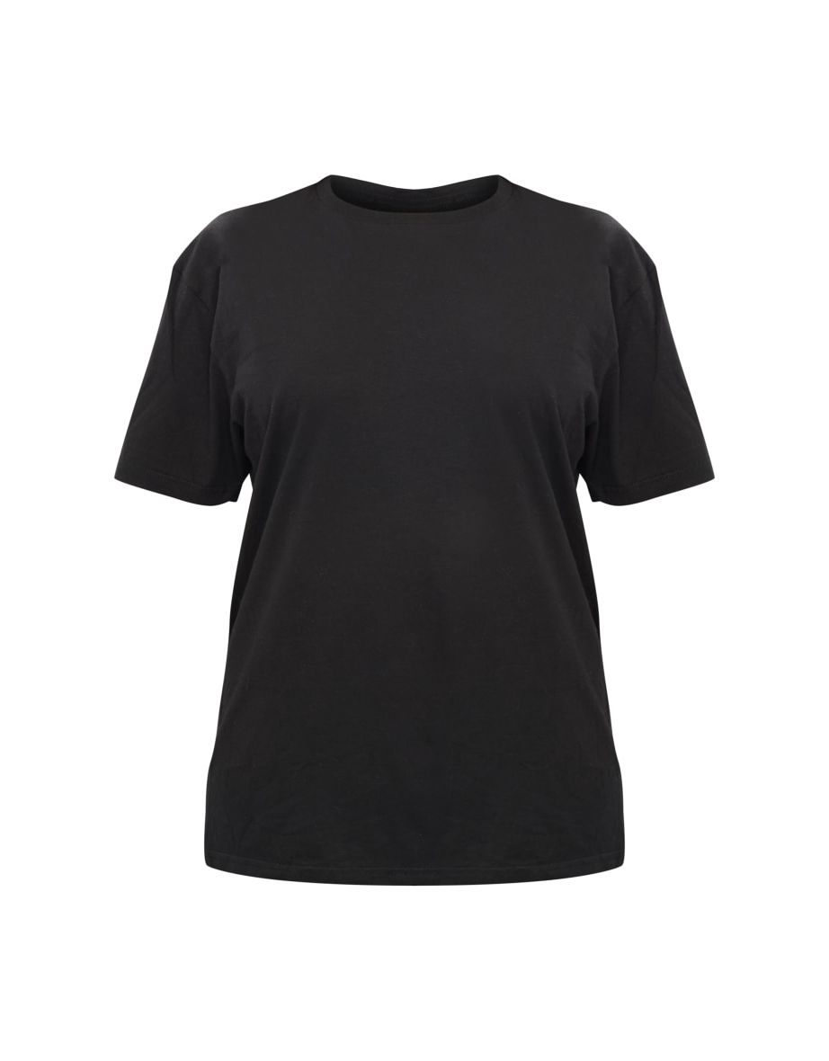 Black Stress Less Printed T Shirt - 4