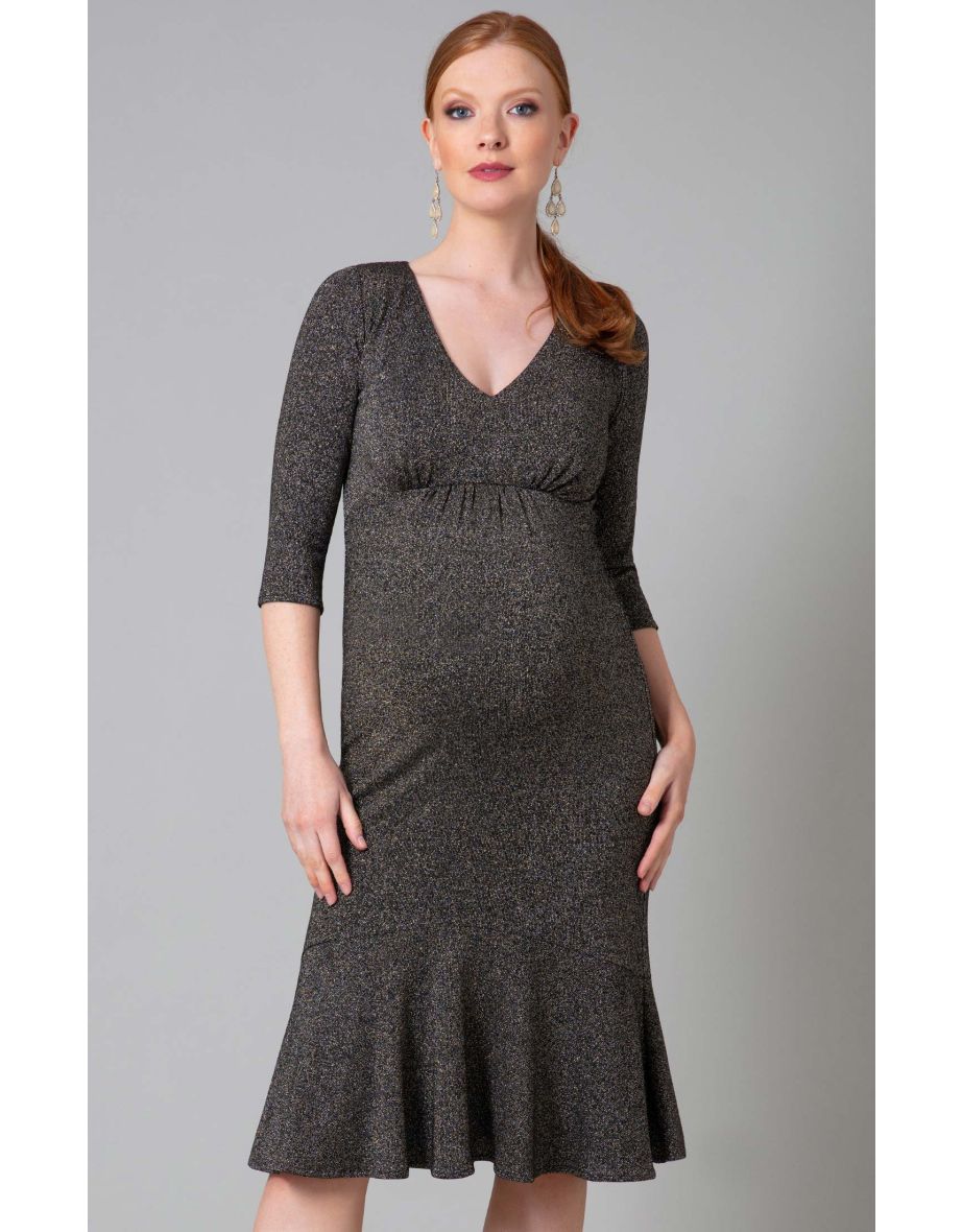 Stella Dress (Sparkle Black)