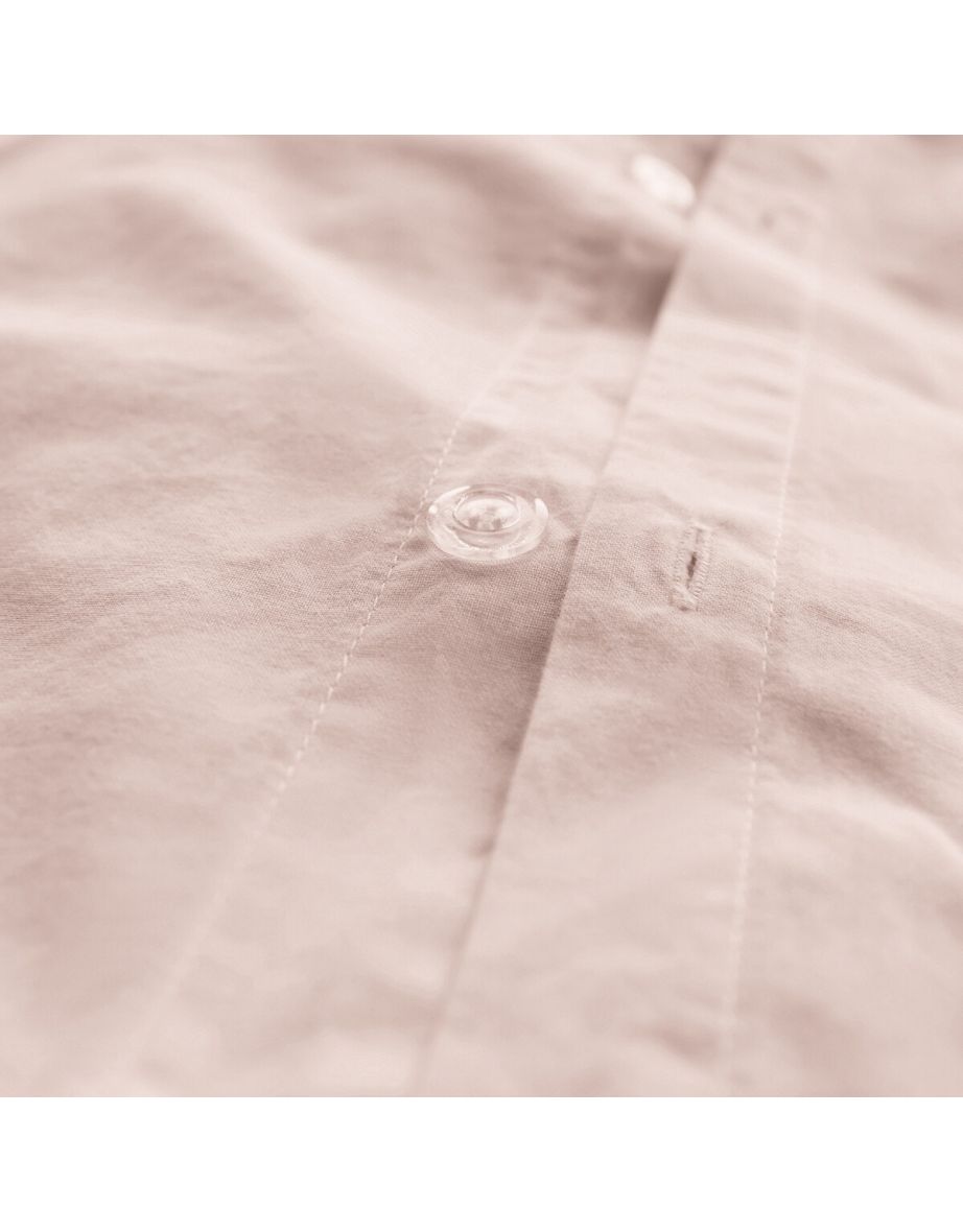 SCENARIO Plain Washed Cotton Duvet Cover - 5