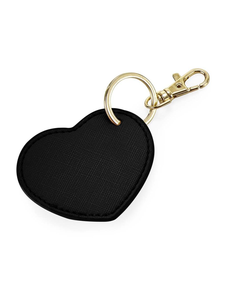Bagbase Boutique Heart Key Clip - Black