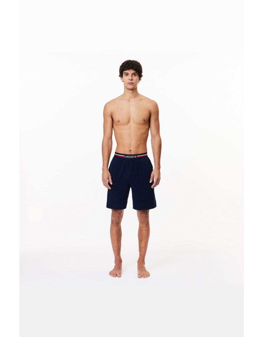 Lacoste navy shorts discount