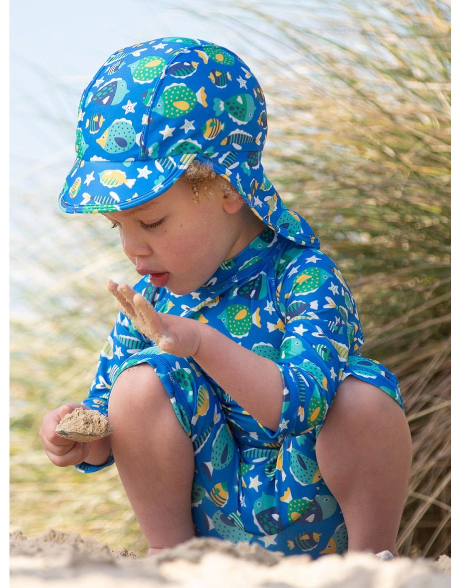 Funky fish beach hat
