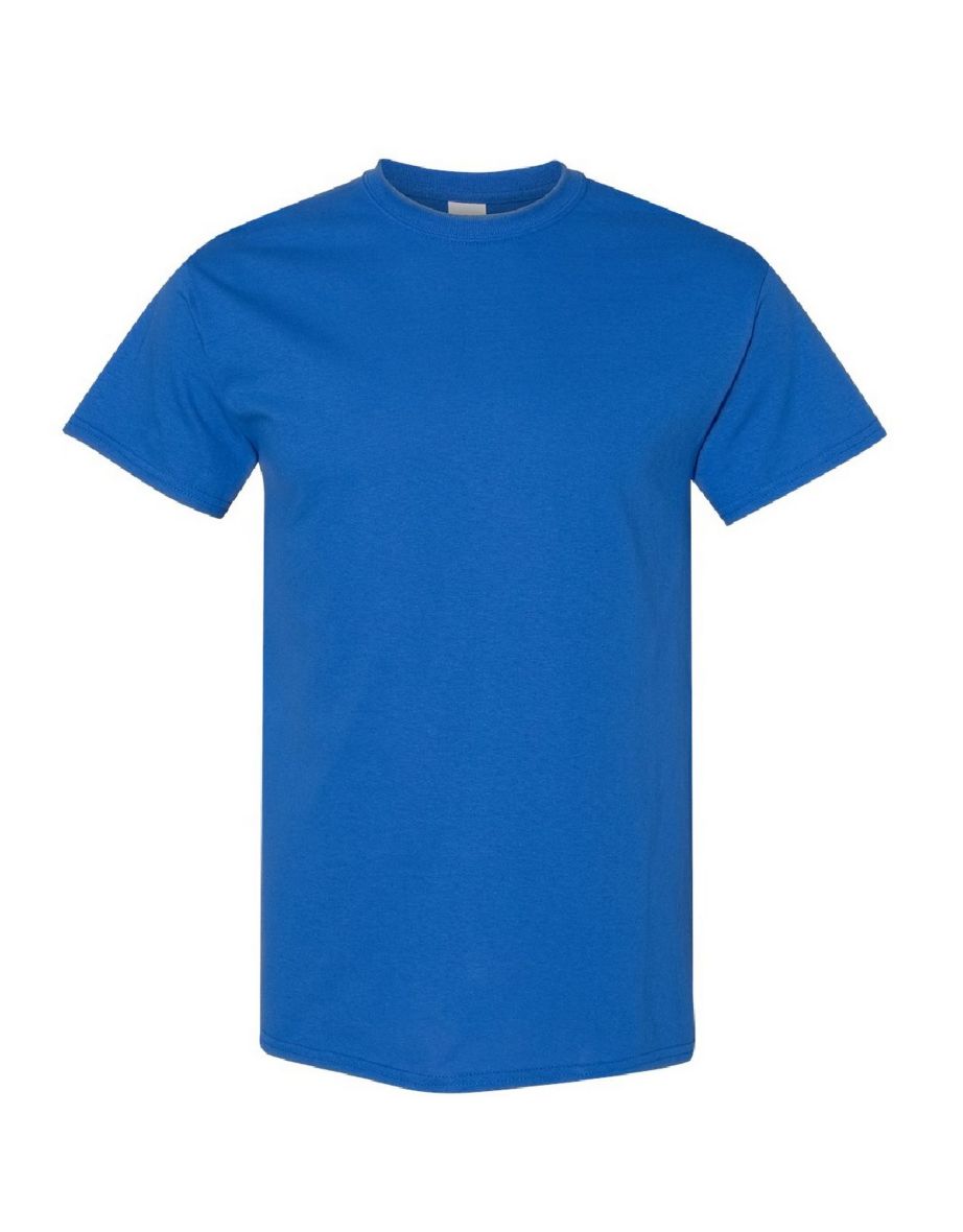 Gildan Mens Heavy Cotton Short Sleeve T-Shirt - Royal