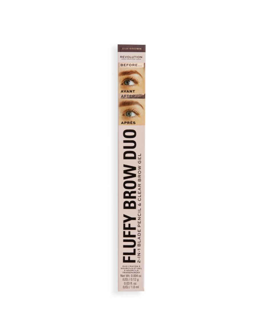 Revolution Fluffy Brow Filter Duo Ash Brown - 3