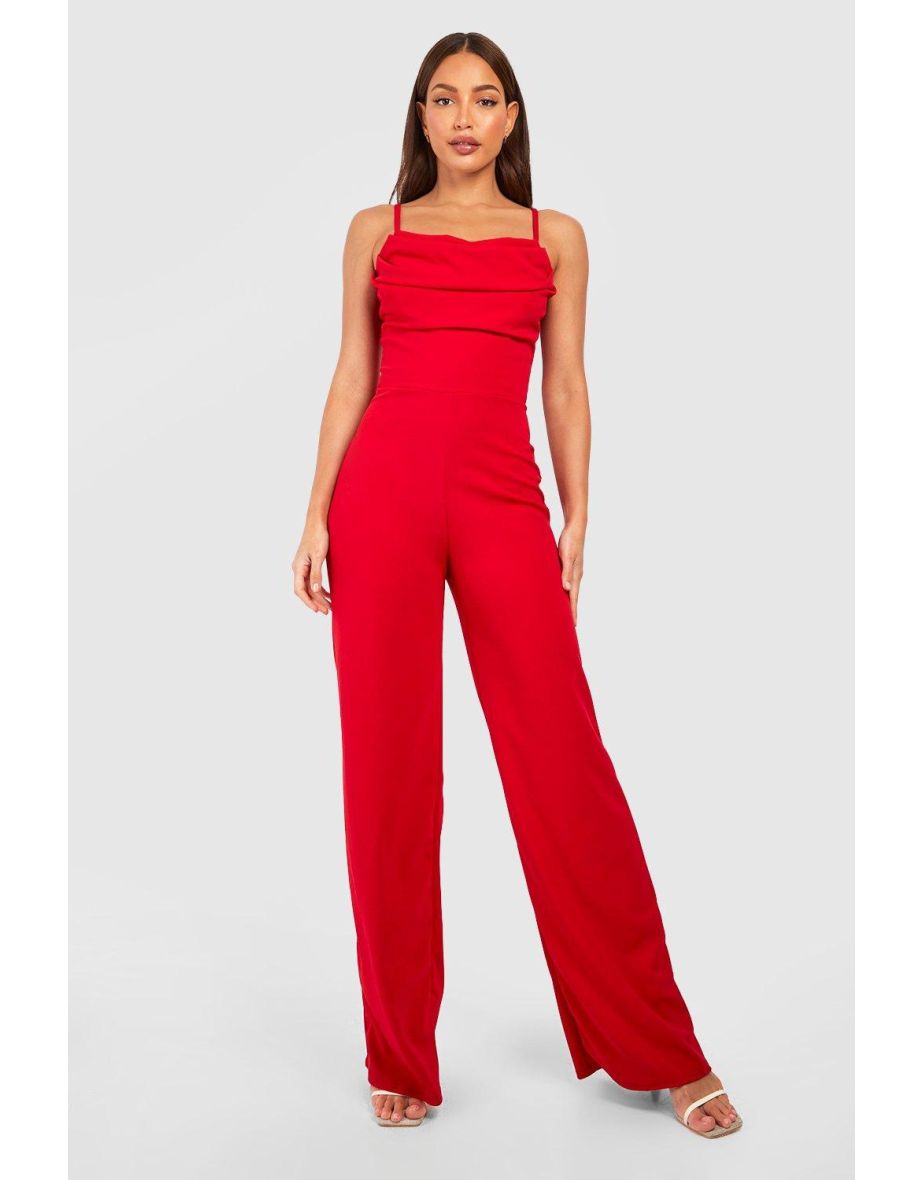 Tall on sale red jumpsuit