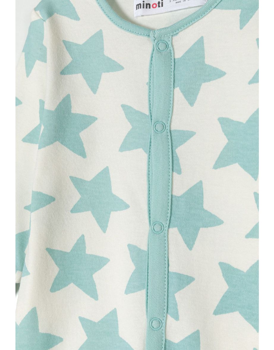 Boys 4 Pack Long Sleeve Sleepsuits - 8