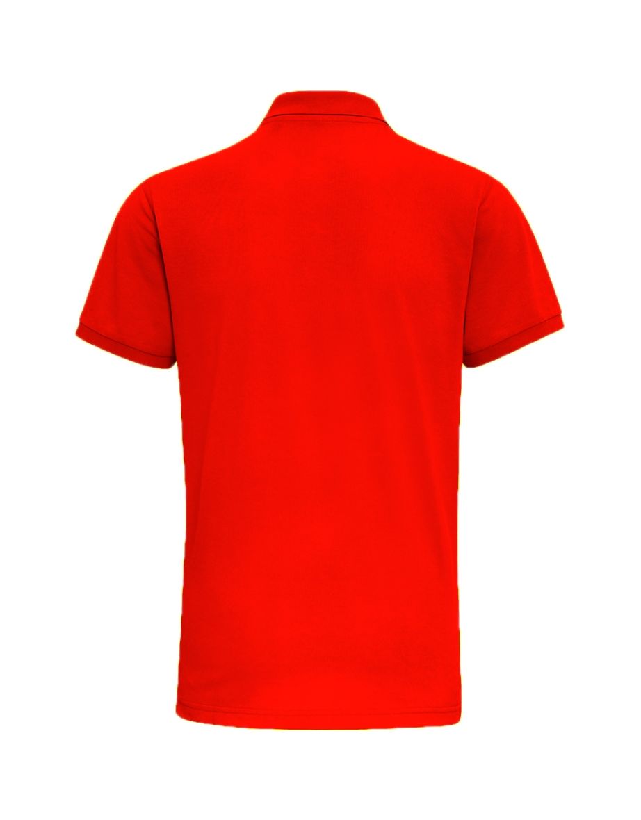 Asquith & Fox Mens Short Sleeve Performance Blend Polo Shirt - Cherry Red - 1