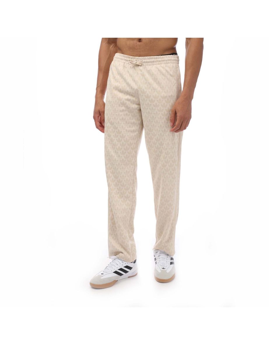 Cream adidas track pants outlet