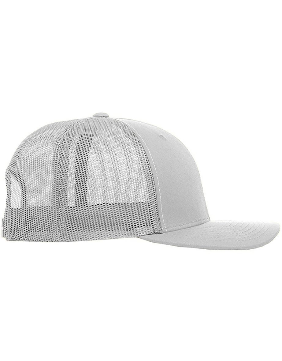 Yupoong Flexfit Retro Snapback Trucker Cap - White/White - 1