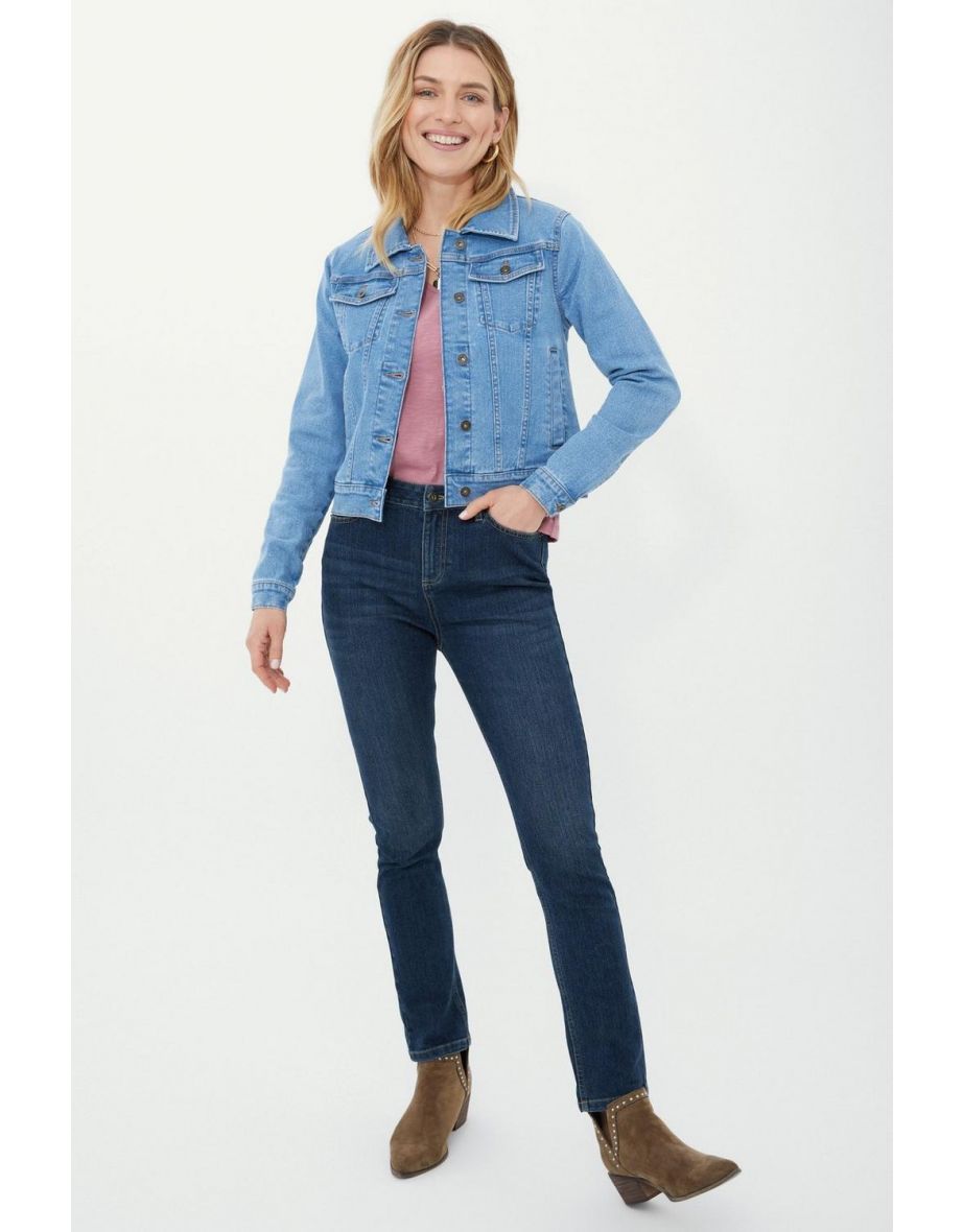 Debenhams womens denim jacket hotsell