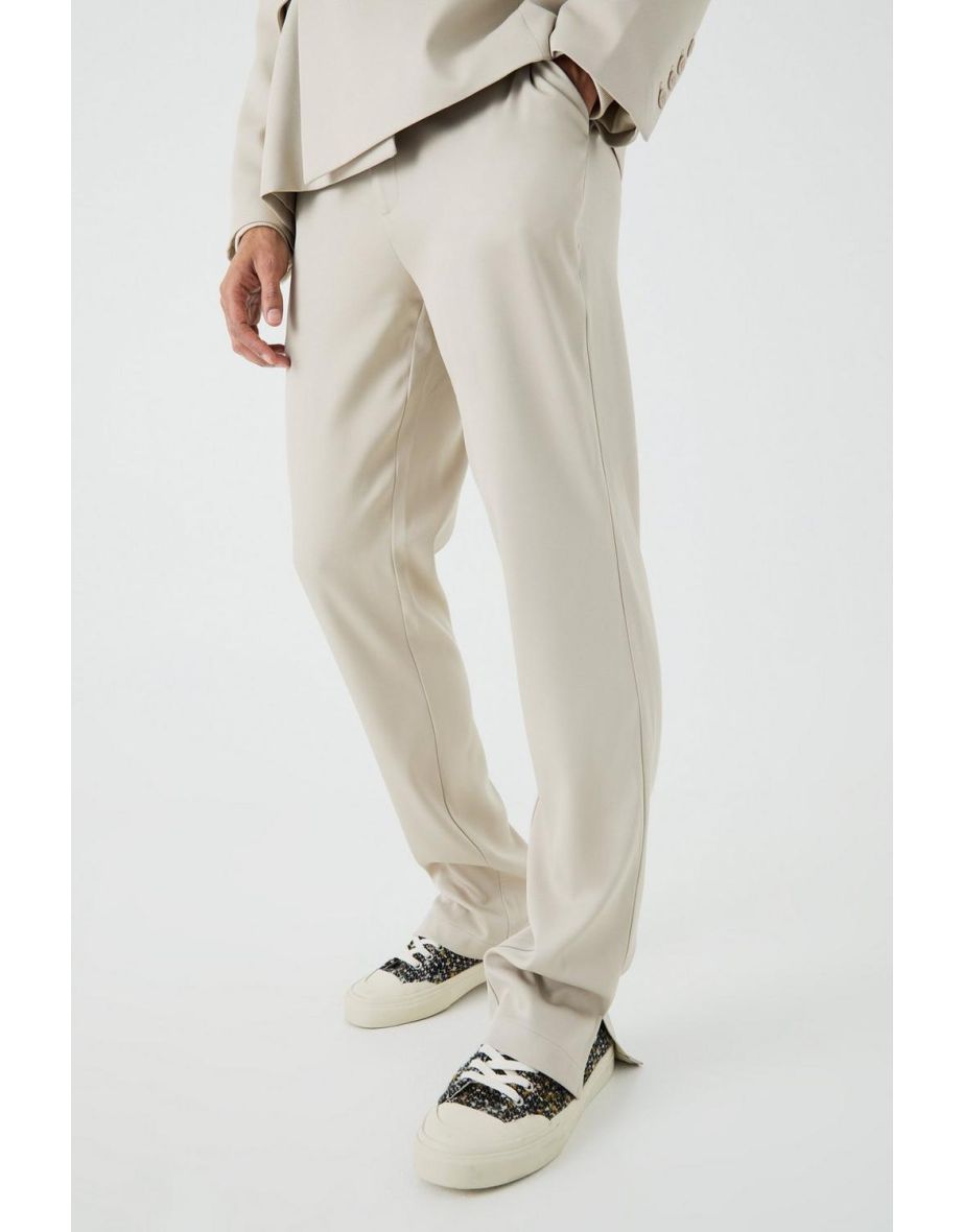 Mix & Match Tailored Split Hem Trousers