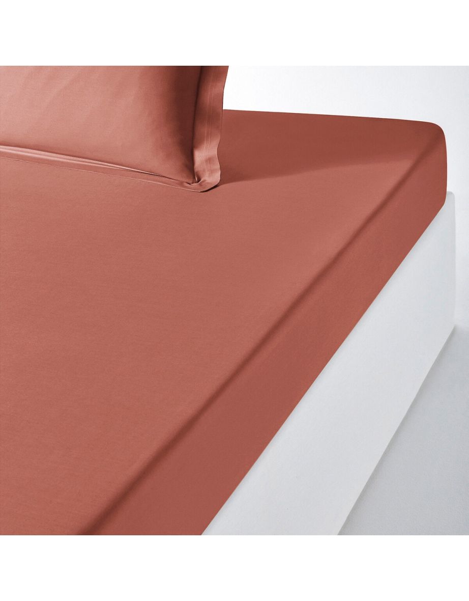 Scenario Plain 100% Organic Cotton Fitted Sheet