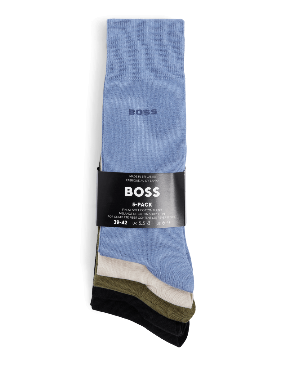 Men's Hugo Boss 5 Pack of Regular Length Socks in other - 2