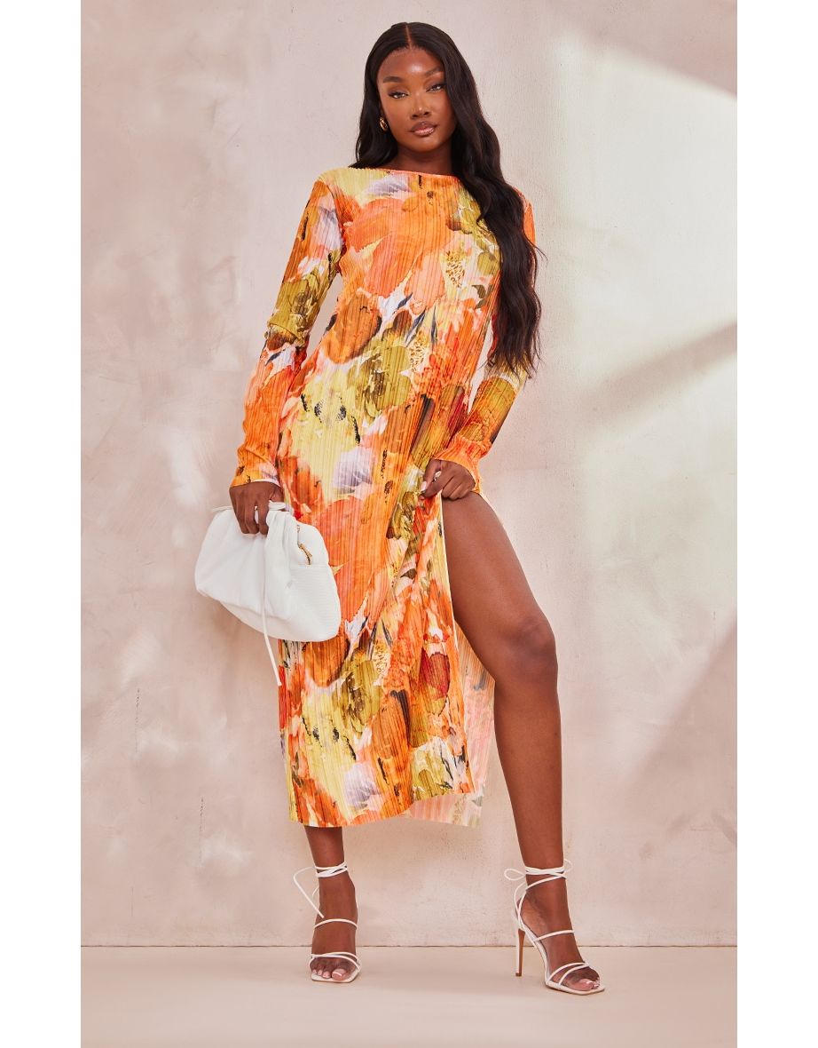 Long midi dress online shopping hotsell