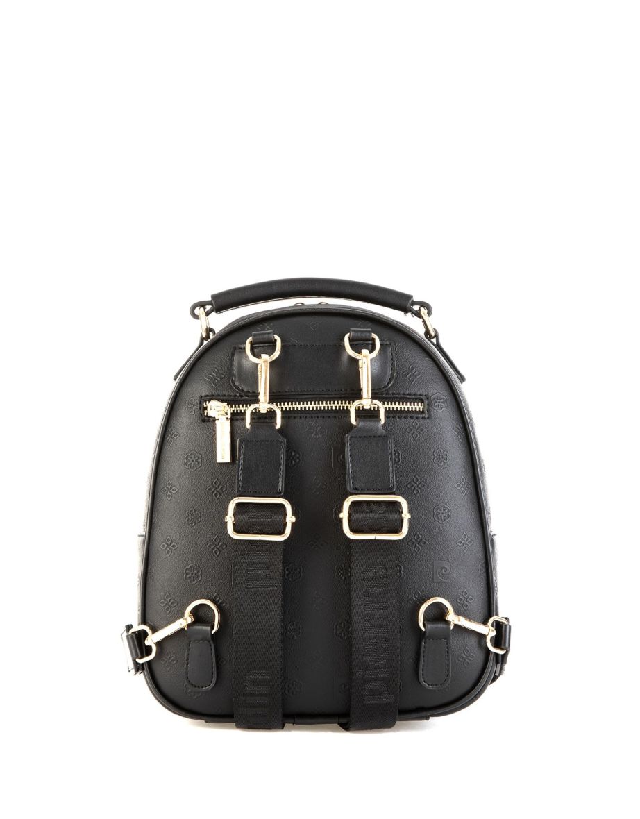 Women's Black Print Backpack - 6