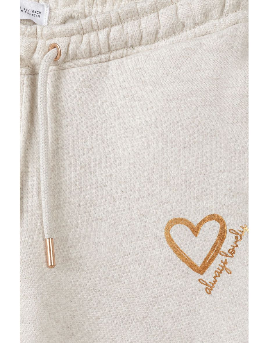 Girls Fleece Joggers - 2