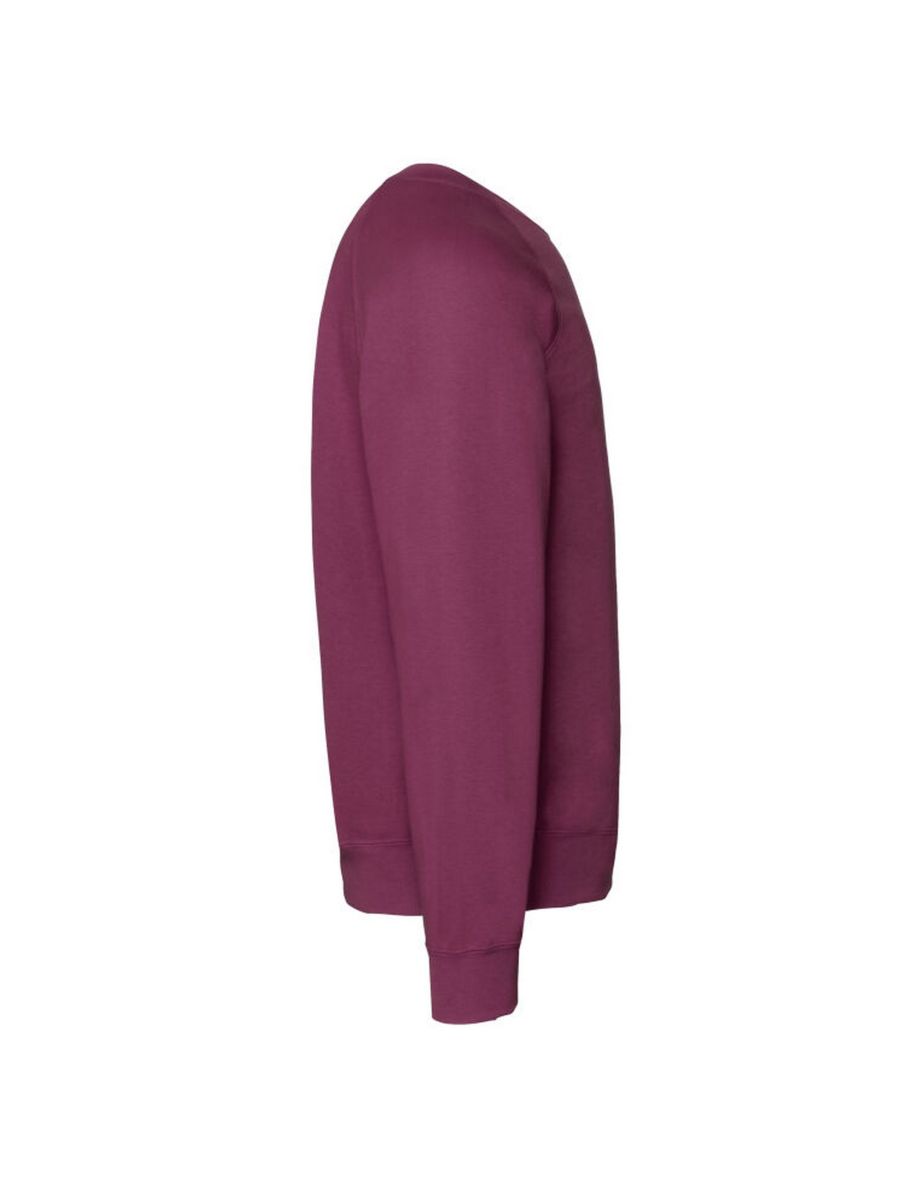 Fruit of the Loom Mens Premium Set-in Sweatshirt - Burgundy - 2