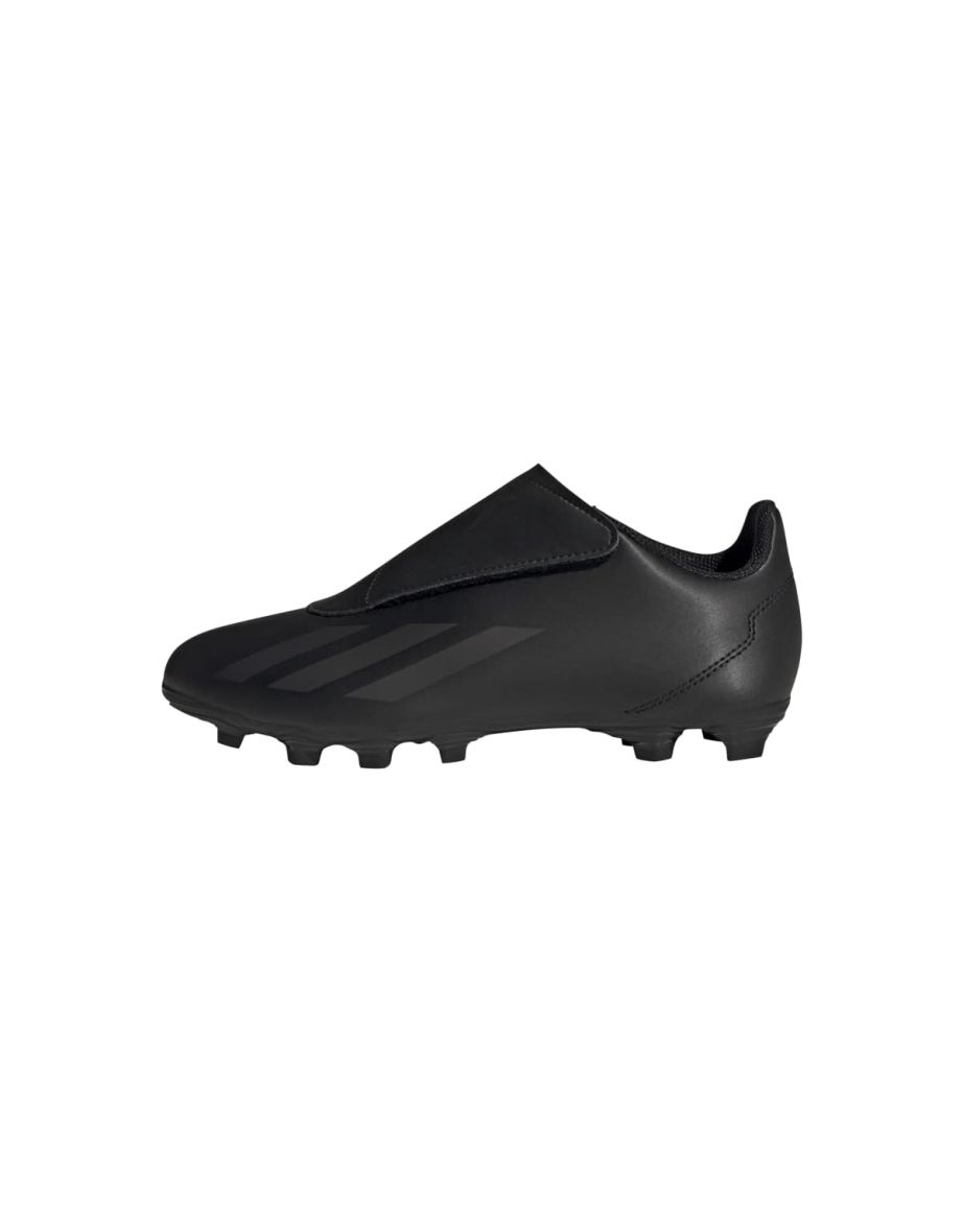 Boy's adidas Juniors X Crazyfast.4 Velcro Football Boots in Black - 10