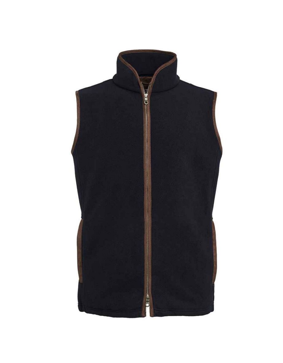 Brook Taverner Unisex Adult Cincinatti Fleece Gilet - Gunmetal Grey