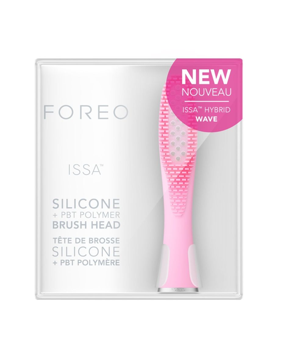 Foreo ISSA Hybrid Wave Replacement Brush Head-Pearl Pink