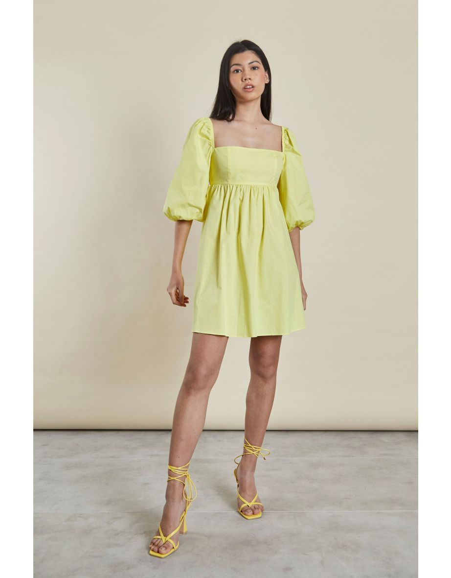 Glamorous yellow dress hotsell