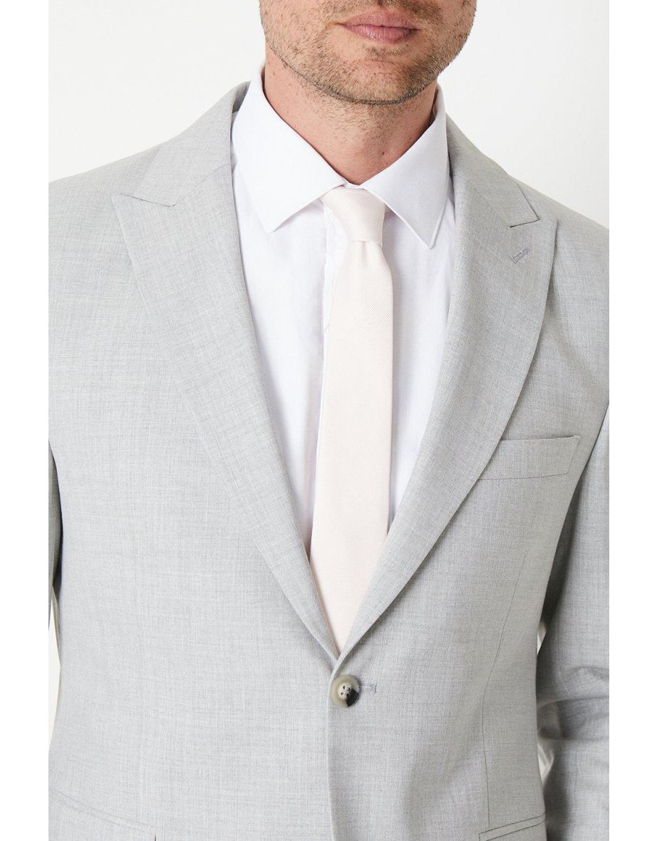 Blush Slim Tie