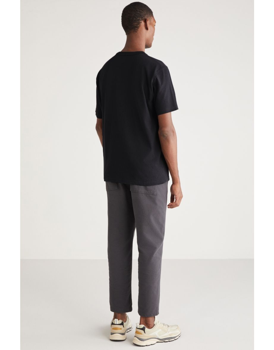 Curtis Men's Comfort Fit Thick Textured Recycle 100% Cotton T-shirt - 6