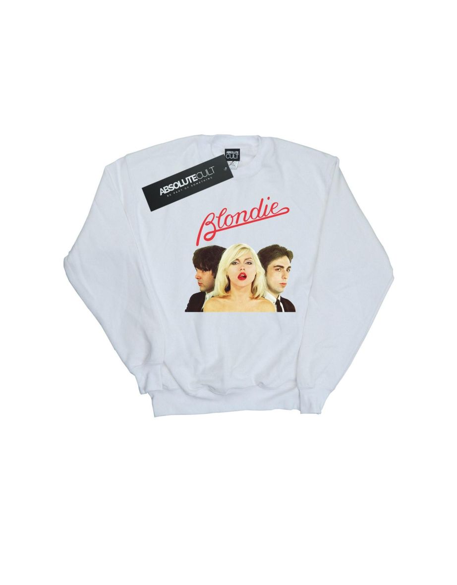 Blondie Girls Band Trio Sweatshirt - White