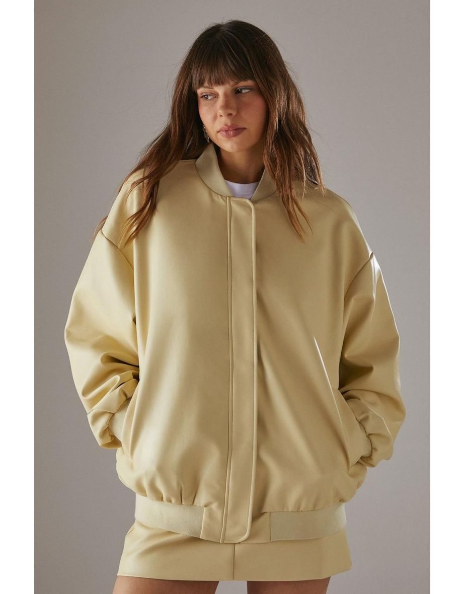 PU Bomber Jacket Co Ord - 3